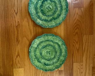 Pair of Large Leaf Plate - 12" - $35.00