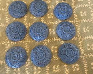 Solid Hardwood carved Round Rosette -7.5" - $240.00