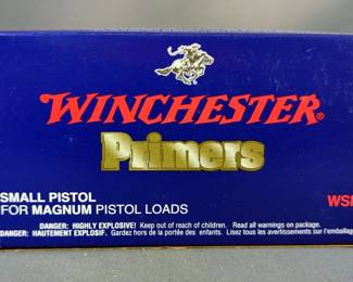Winchester Small Pistol Magnum Load Primers No. WSPM, Approx Qty 1000
