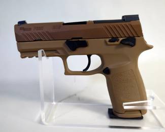 Sig Sauer P320 M18 9mm x 19 Pistol SN# M18A131566, 3 Total Mags, In Hard Case 