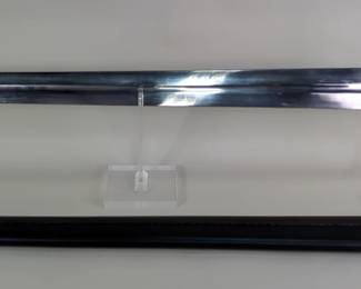 Mercenary Sword With 31" Blade, Engraved Blade, In Scabbard
