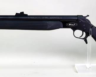 BPI-Connecticut Valley Arms Wolf Magnum .50 Cal Top Break Black Powder Rifle SN# 61-13-020692-07, 1:28 Twist, Fiber Optic Sights