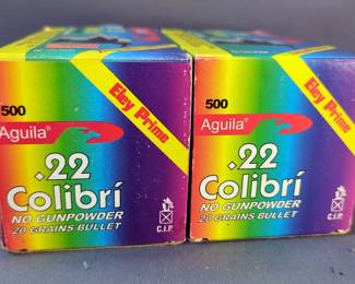 Aguila .22 Colibri Ammo, Approx 1000 Rds