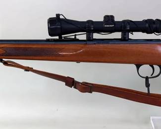 Marlin 783 .22 WMR Bolt Action Rifle SN# 18707739, Simmons 3-9x32 Scope, Leather Sling