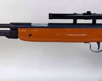 Air Rifle With Daisy 4x15 Scope SN# Not Found, Unknown Make And Model