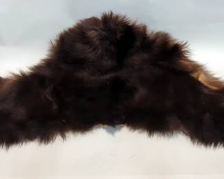 Bear Skin, Approx 52" x 36" 