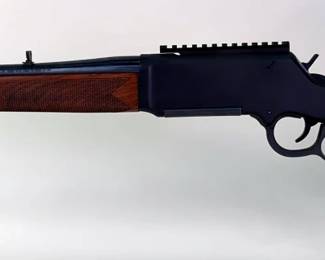 Henry Long Ranger H014S-243 .243 Win Lever Action Rifle SN# 243LRS02132, Walnut Stock, Iron Sights, Paperwork, In Box 

