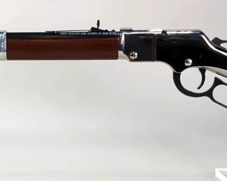 Henry Silver Boy H004S .22 SLLR Lever Action Rifle SN# SB023432, Receiver Sock, In Non-Original Box