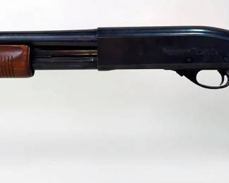Remington Wingmaster 870 12 ga Pump Action Shotgun SN# 984347V, For 2 3/4" Or Shorter Shells, 20" Bbl, And Extra Barrel With Full Choke Measuring 28", Spring, Tube Cap, In Box