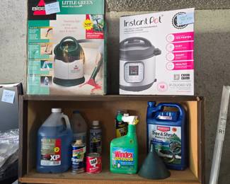 Little Green Machine, Instant Pot, Misc. Cleaning and Insecticides/Fertilizers