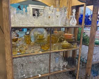 Lots of gorgeous glassware for the upcoming holidays and hosting in your home