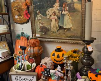 Fall decor, framed art