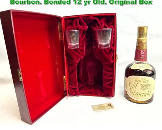 Lot 2375 Very Very Old Fitzgerald Kentucky Bourbon. Bonded 12 yr Old. Original Box