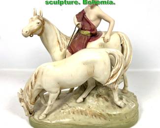 Lot 2111 Royal Dux Porcelain Figure sculpture. Bohemia. 