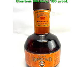 Lot 2380 Old GrandDad Kentucky Straight Bourbon Whiskey. 100 proof.