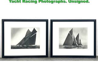 Lot 2194 2pcs Stanley Rosenfeld World Cup Yacht Racing Photographs. Unsigned. 