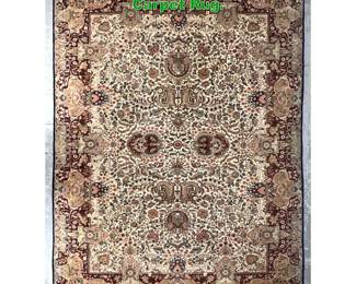 Lot 1851 7 10 X 11 3 Handmade Tabriz Style Carpet Rug. 
