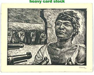 Lot 1960 LEOPOLDO MENDEZ printed on heavy card stock