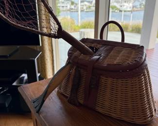 Fisherman's basket decor