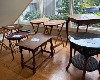 Great selection of side tables priced to move!