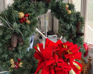 giant holiday wreath