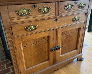 Stunning solid wood server