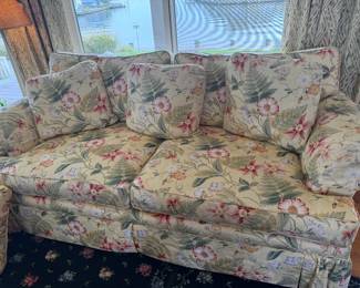 Beautiful couch with matching pillows. TWO available. 