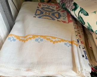 Sneak peak at vintage kitchen linens