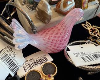 18k & Sterling Snake Bracelets 