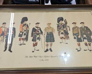 Large Wall Decor /  Vintage / Military Memorabilia 