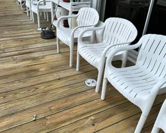 More patio chairs
