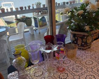 Vases, Asian style planter