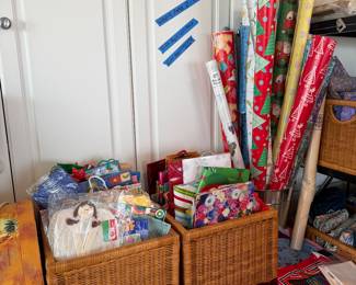 Holiday wrap & bags