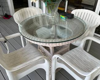Patio table & chairs