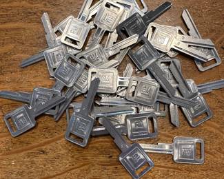 Vintage GM keys