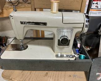 Vintage sewing machine