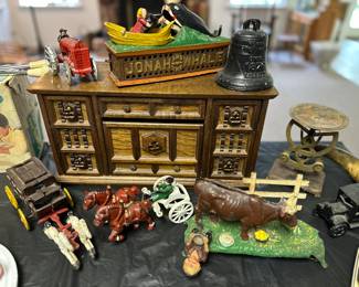 Antique Cast iron toys
