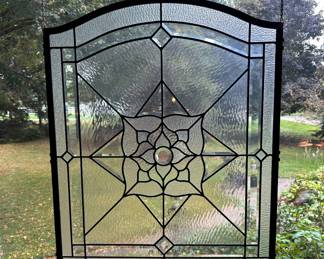 Many stained glass