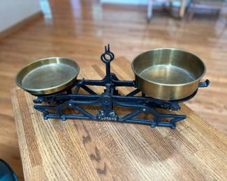 Vintage balance scale