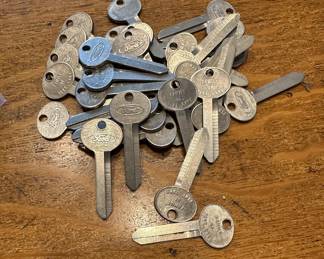 Vintage Ford keys