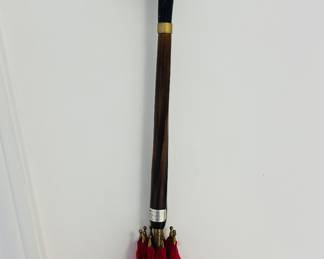 Vintage poodle umbrella