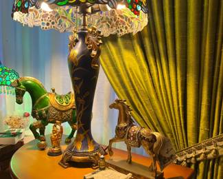 Chloe Tiffany style lamp