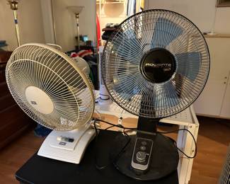 Fans and heaters......