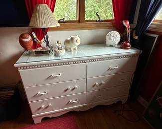 White dresser