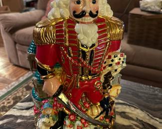 Christopher Radko holiday cookie jar