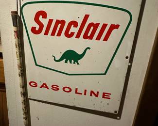 Vintage Sinclair pump plate