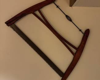Antique buck saw