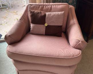 Small upholstered armchair