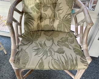 (2) Henry Link wicker chairs.....