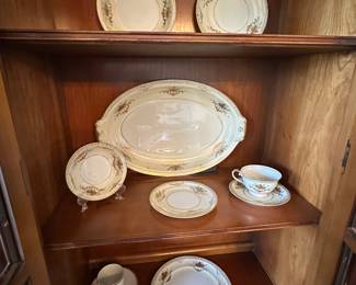 China set service for 12 plus serving pieces......